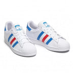 Adidas Superstar 'White True Blue Red'