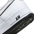 Nike Air Force 1 '07 Low White Black Outline Swoosh