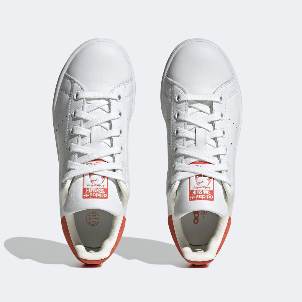 Adidas Stan Smith Cloud White Red