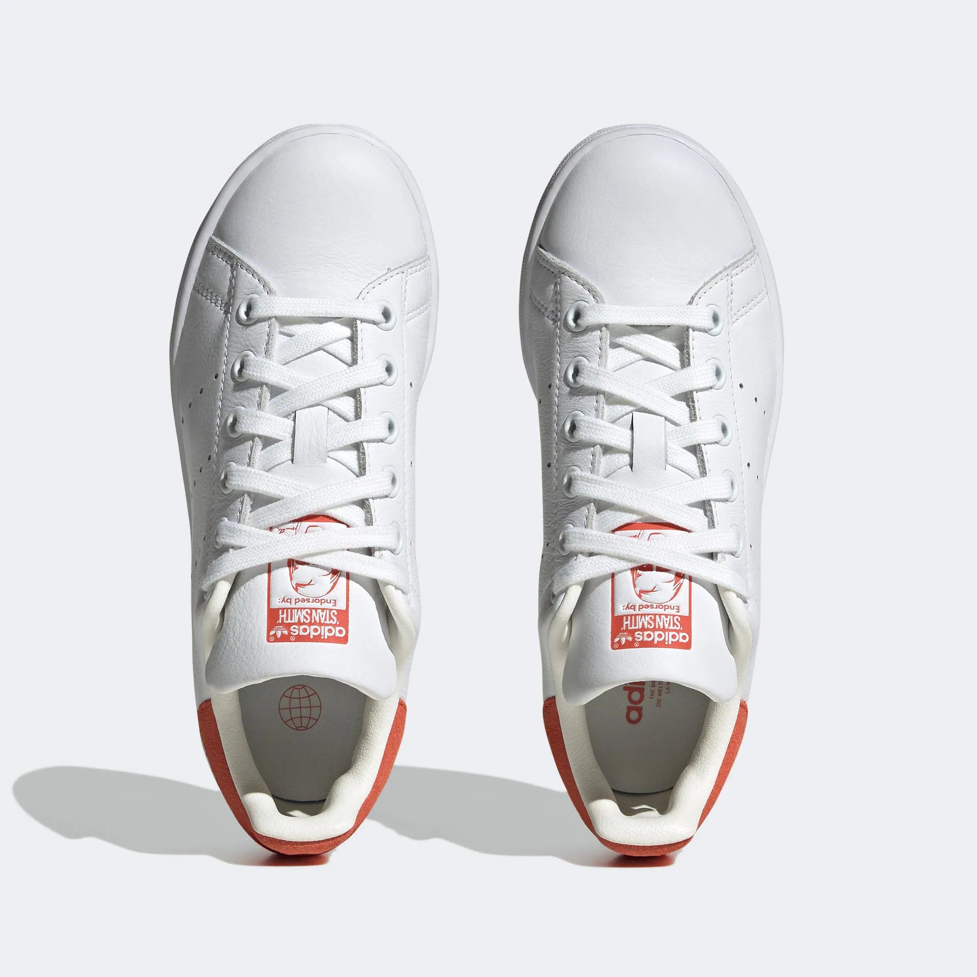 Adidas Stan Smith Cloud White Red