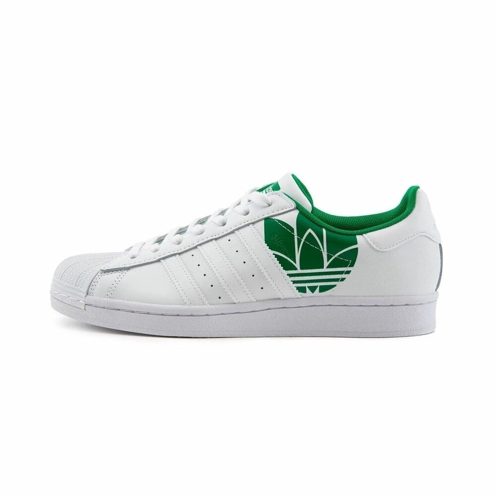 Adidas Superstar 'Trefoil Print White Green'